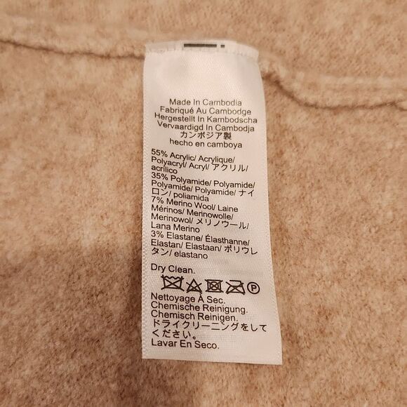 J. Crew Long Open Cardigan Sweater in Extra-Soft yarn size S new with tag - Picture 13 of 13